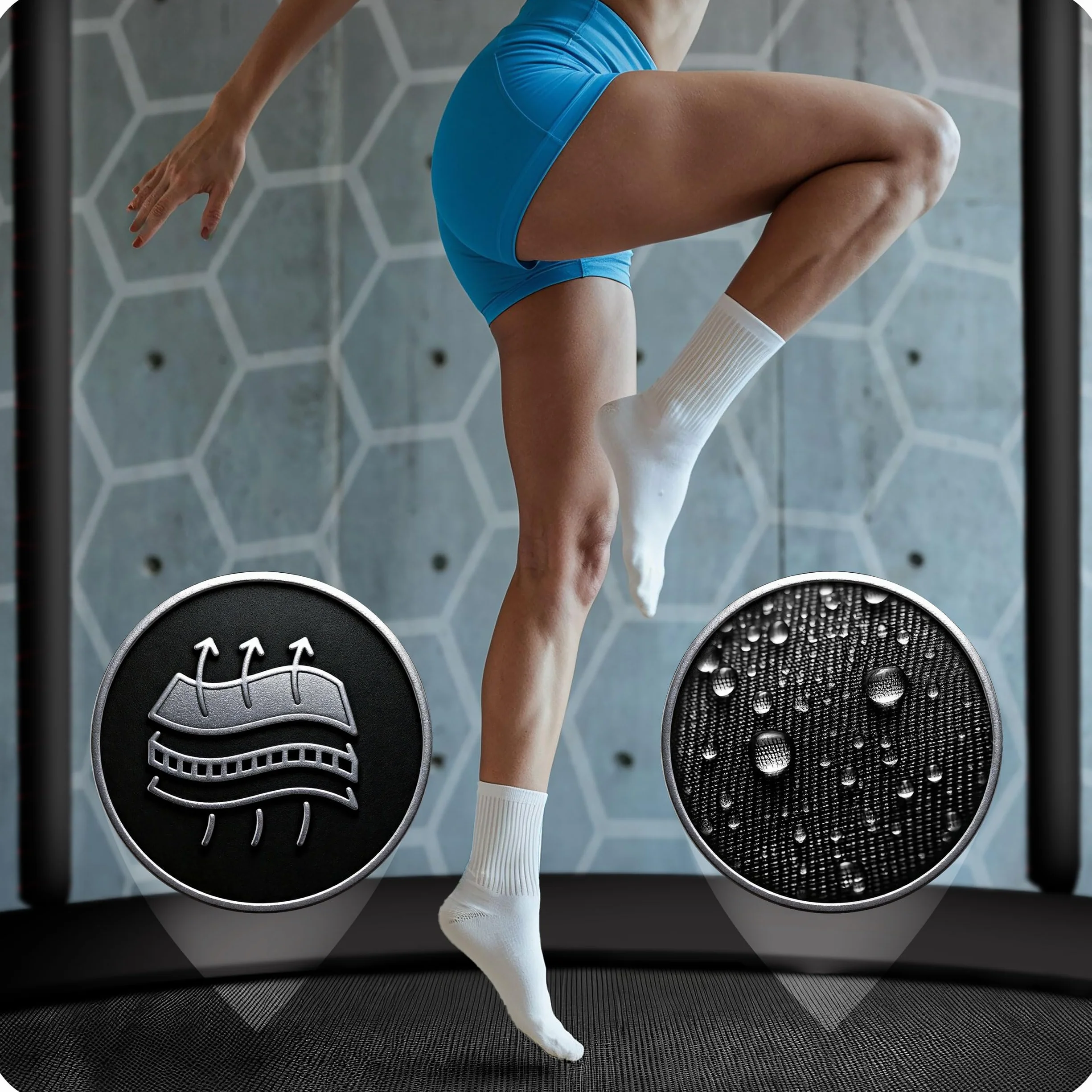 Neo-Sport Trampolina ogrodowa dla dzieci Siatka zabezpieczająca Drabinka wewnętrzna Z powłoką PVC Nośność do 100 kg Zielony Czarny 252 cm