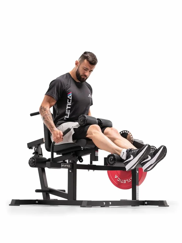 Atletica Fullbody Multitrainer Plate Loaded do 350 kg noga Curl