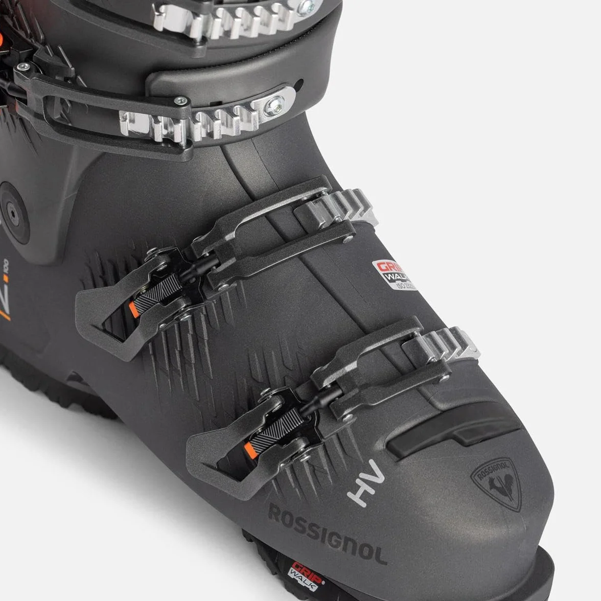 Rossignol - Buty narciarskie Vizion 4b 100 Hv Gw szare męskie – rozmiar 46 – szare