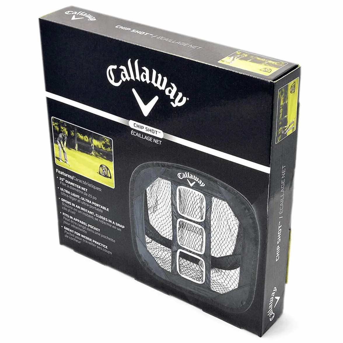 Callaway Siatka do gry w golfa Chip-Shot składana czarna
