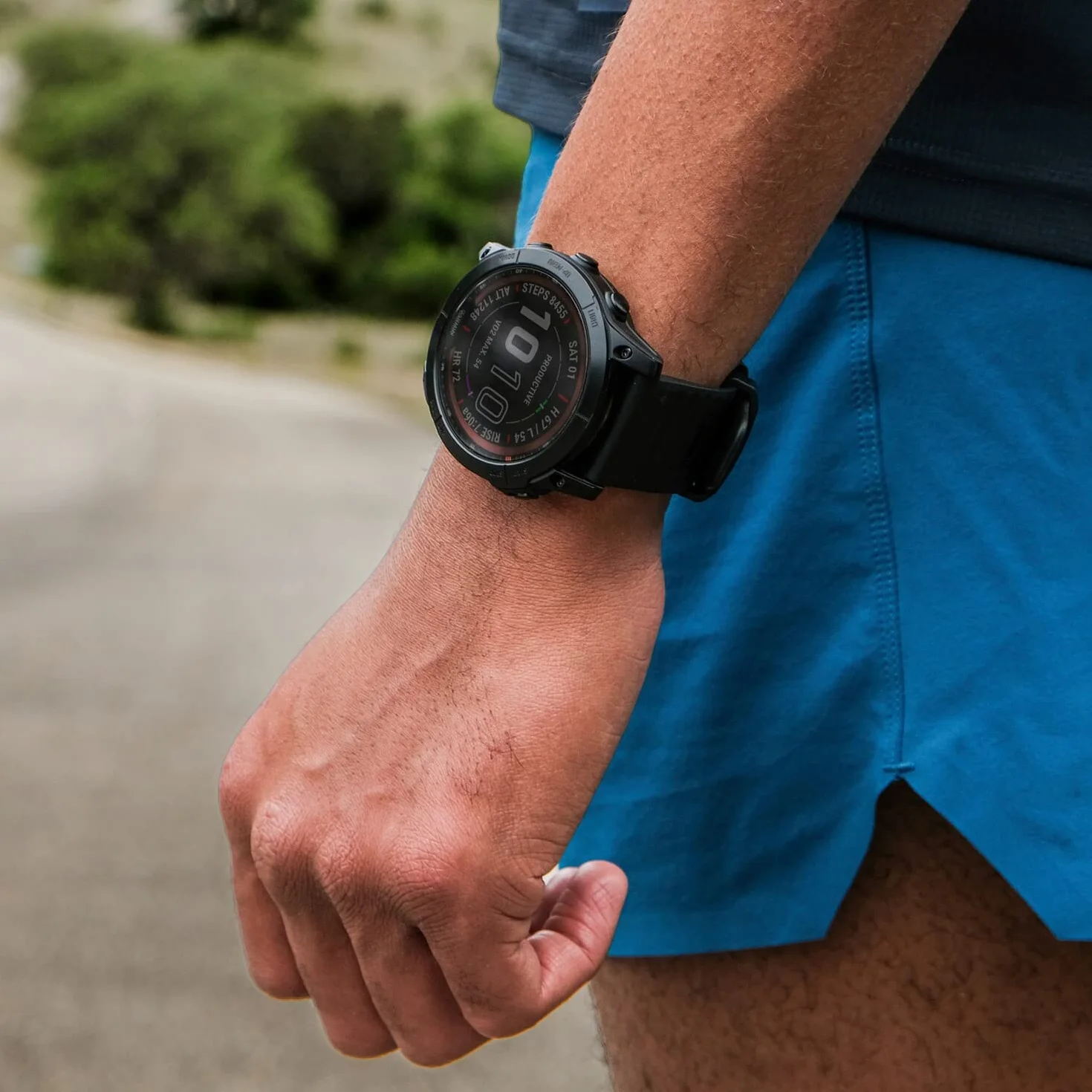 Garmin Fēnix 7 Sapphire Solar 010-02540-35 Monitor Aktywności, Czarny, 1.3"