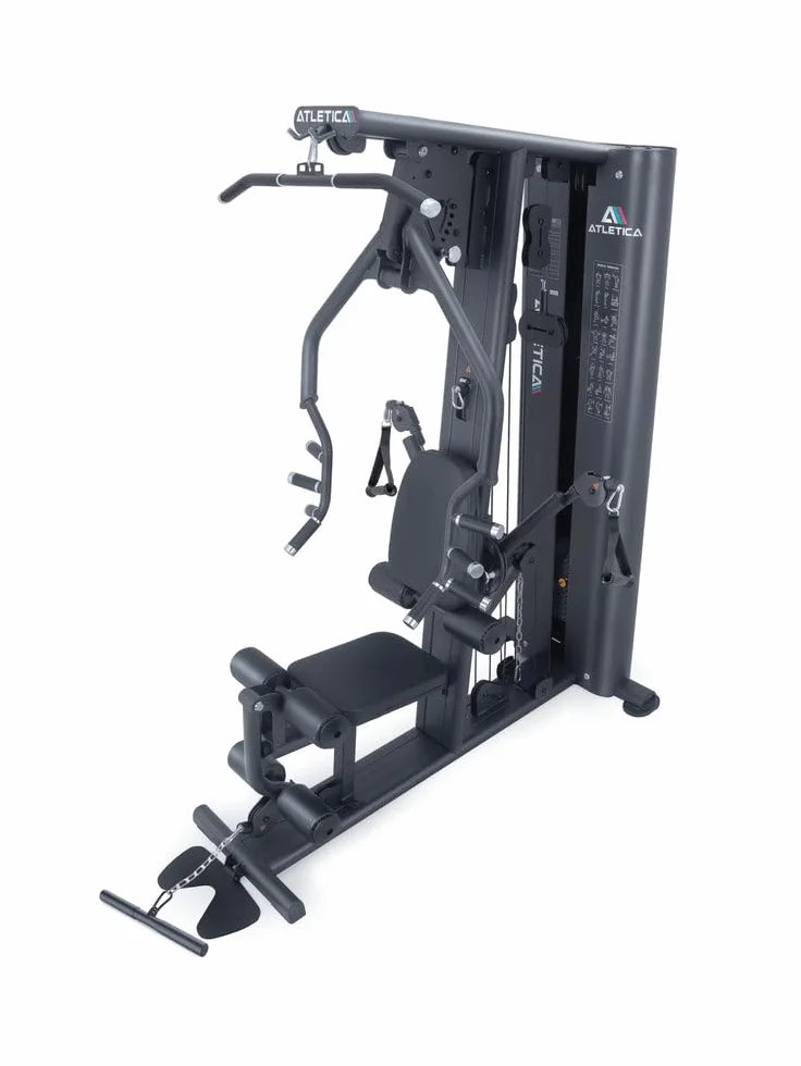 ATLETICA X-Tron | Multigym w jakości premium | ciężar wtykowy 90 kg | kompaktowy, funkcjonalny i stabilny | trening całego ciała na zaledwie 1,6 m² | waga 268 kg