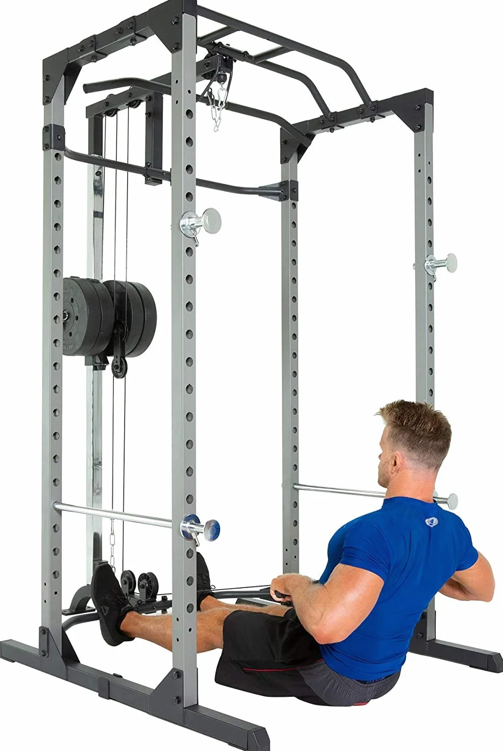 FITNESS REALITY 810XLT Super Max Power Cage, wytrzymała stacja siłowa o maksymalnym obciążeniu 363 kg