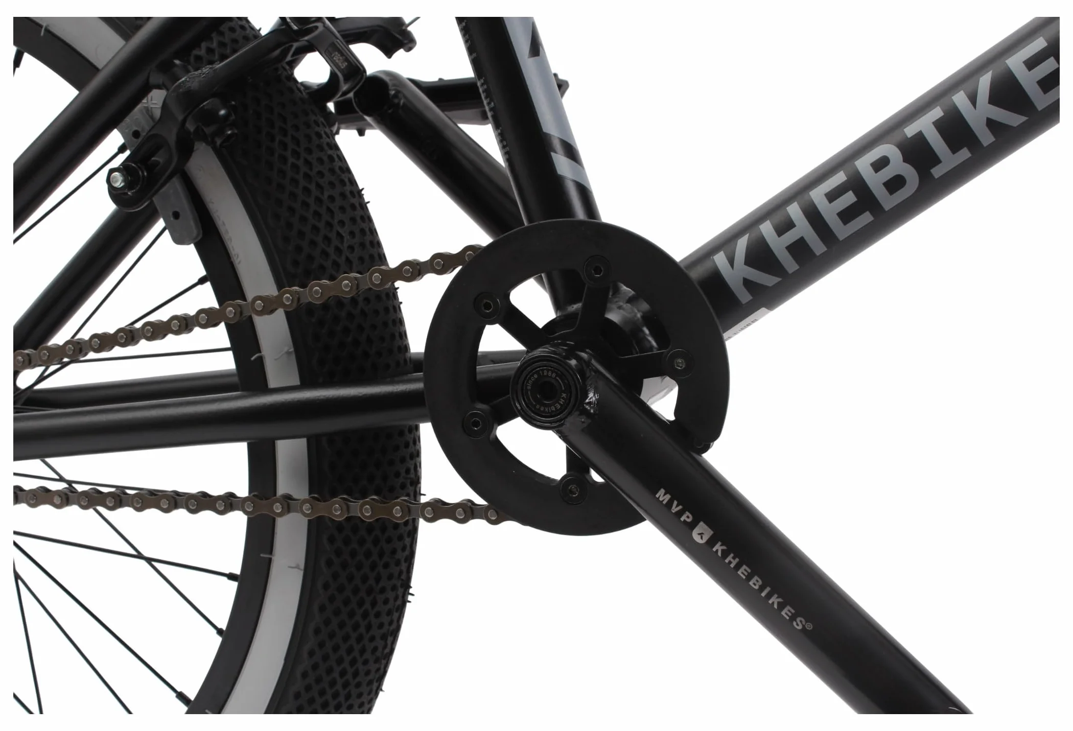 KHE Derrick rower BMX 20" 11,1 kg Freestyle 2025 czarny matowy