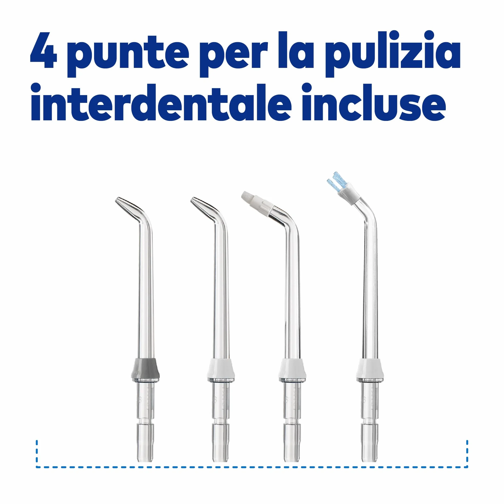 Waterpik Bezprzewodowy Irygator do Zębów, Elektryczny Irygator Dentystyczny, Akumulatorowy Irygator do Płukania Zębów, Irygator Idealny w Podróży lub Małych Łazienkach - Biały (WF-13)