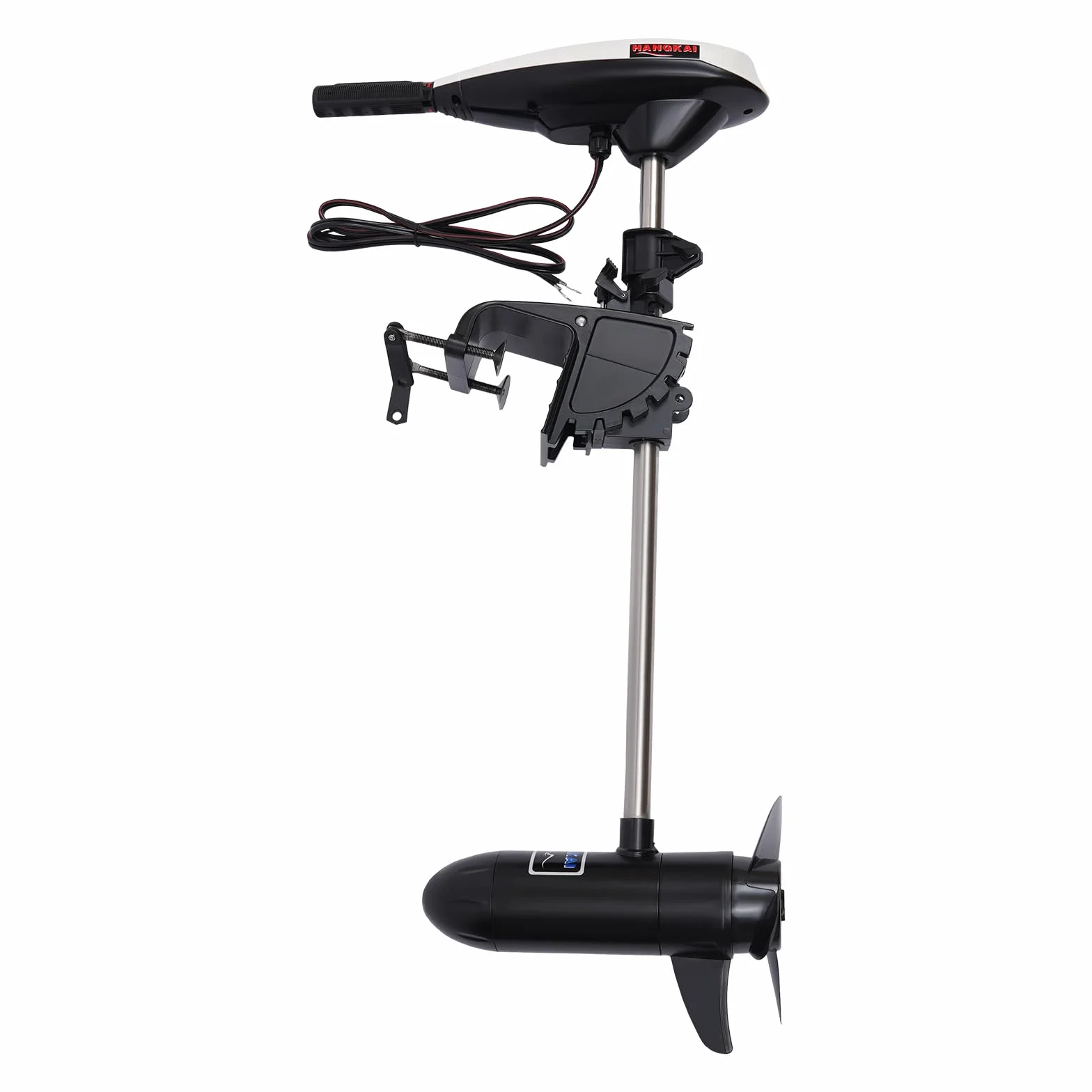 Silnik elektryczny do łodzi, zewnętrzny, silnik zaburtowy, nadaje się do słonej wody, elektryczny silnik do łodzi rybackiej, 12 V (20 kg)