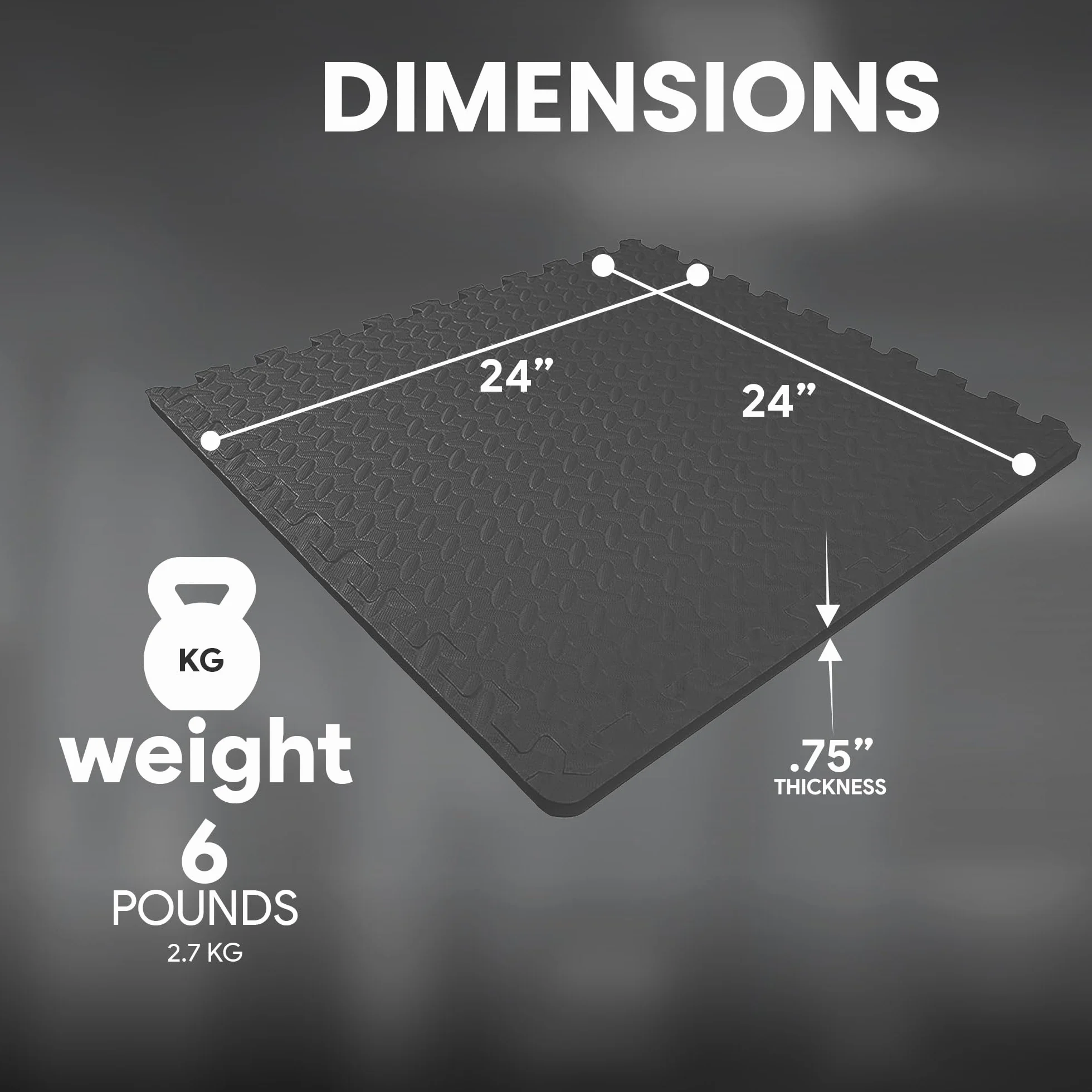 Signature Fitness Mata do ćwiczeń puzzli piankowe płytki EVA MMA gimnastyka domowa siłownia podłoga ochronna