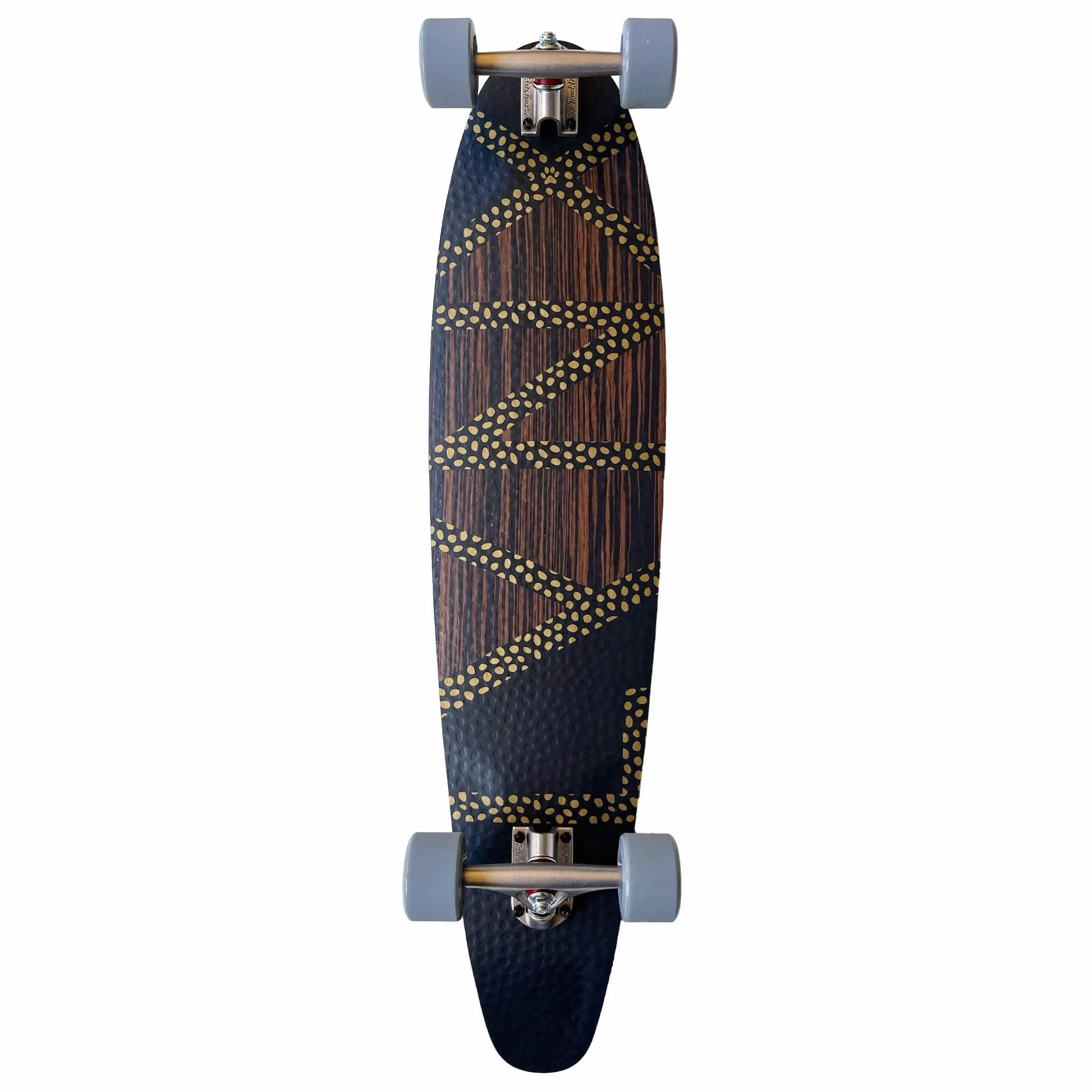 SWITCH Lynx Pintail Versatile Longboard Switch 97 cm: idealny do cruisingu, ABEC-9, włókno szklane, Flex Paris V2 150 mm Trucks, dla nastolatków i dorosłych, cruiser, wyprodukowano w Europie, lekki