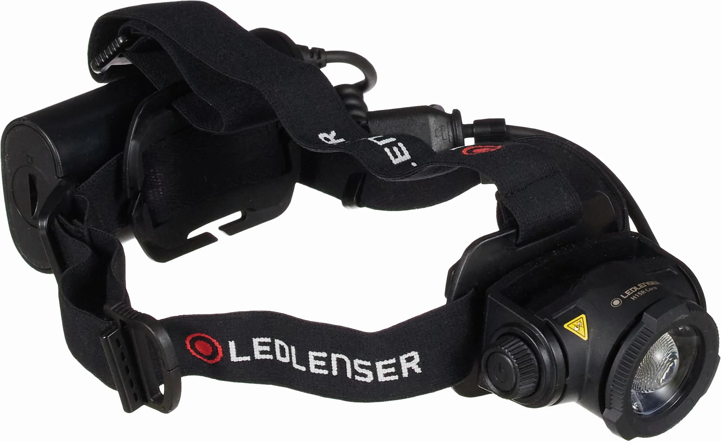 Ledlenser H15R Core latarka LED, 2500 lumenów, ładowana akumulatorem litowym, IP67, z możliwością ogniskowania, bezstopniowe ściemnianie, stałe światło, zasięg światła 250 m
