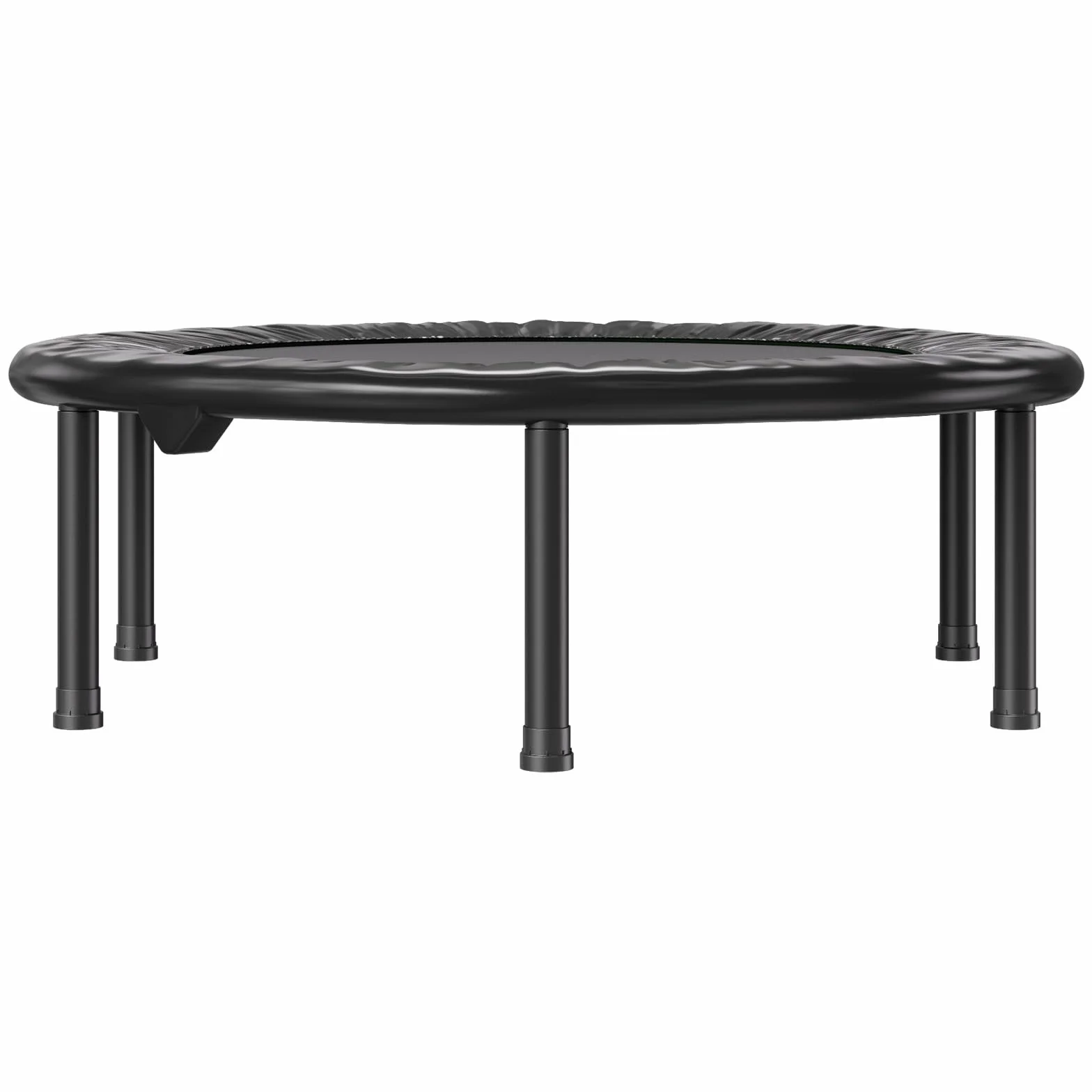 VEVOR Mini składana trampolina fitness 934 mm trampolina do ćwiczeń maksymalne obciążenie 100 kg mała stabilna i cicha trampolina do ćwiczeń do treningu w pomieszczeniach lub w ogrodzie