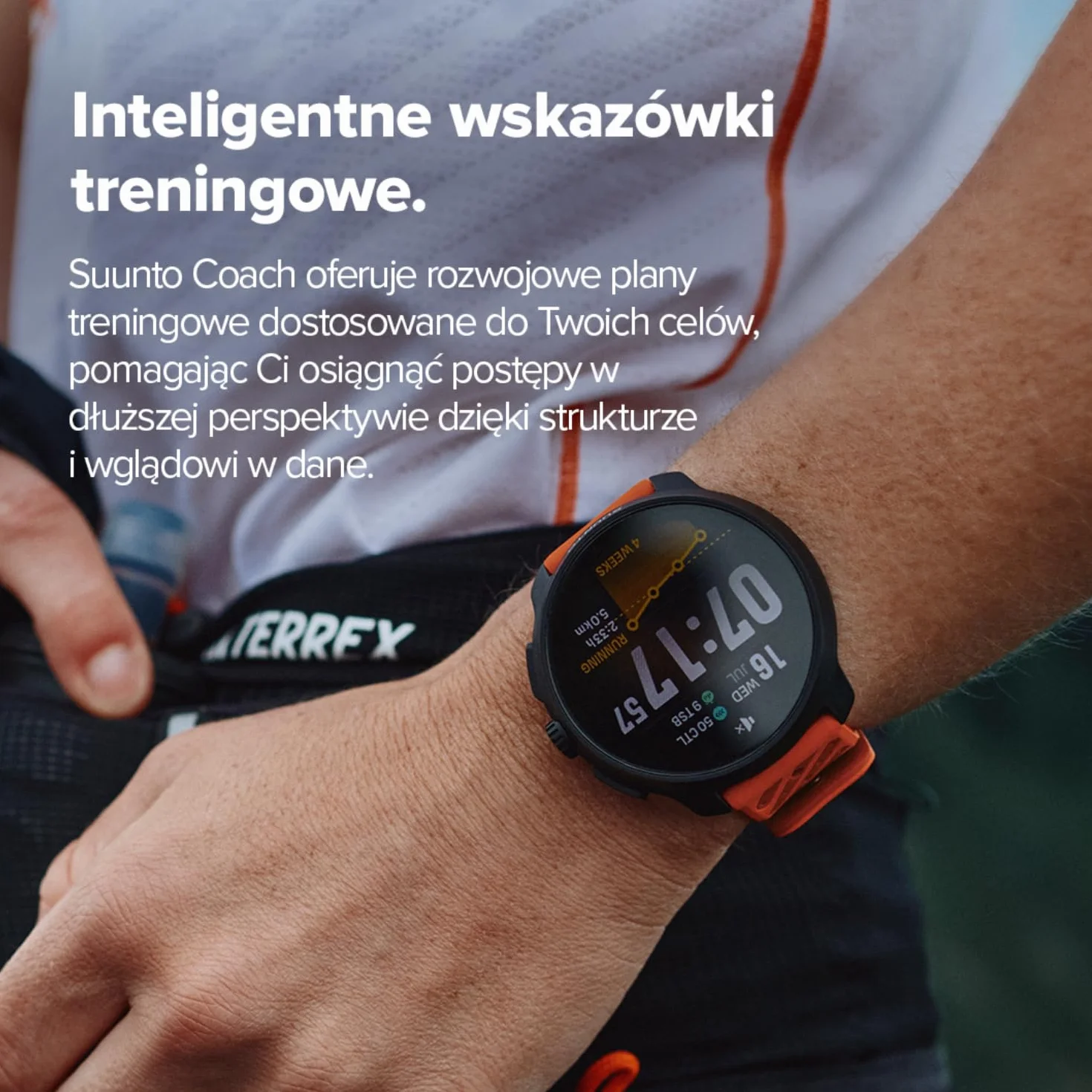 SUUNTO Race 2 Męski i Damski Zegarek Sportowy, GPS do Biegania, Śledzenie Aktywności, Dwupasmowy GNSS z Mapą Offline, Ekran Dotykowy AMOLED, Smartwatch z Monitorowaniem Tętna i Krokami