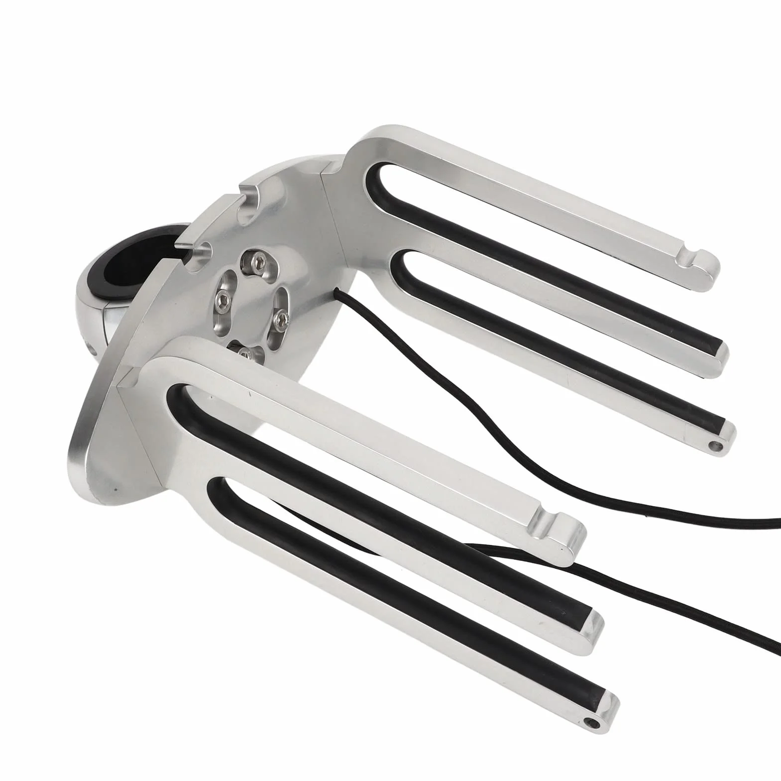Wakeboard Rack 6061 Aviation Grade Aluminium Wakeboard Tower Rack Regulowany Kąt Uchwyt Wakeboarding Uchwyt Polerowany Stop Aluminium do Rur Zaciskowych 1,89 Cala 2,36 Cala 2,48
