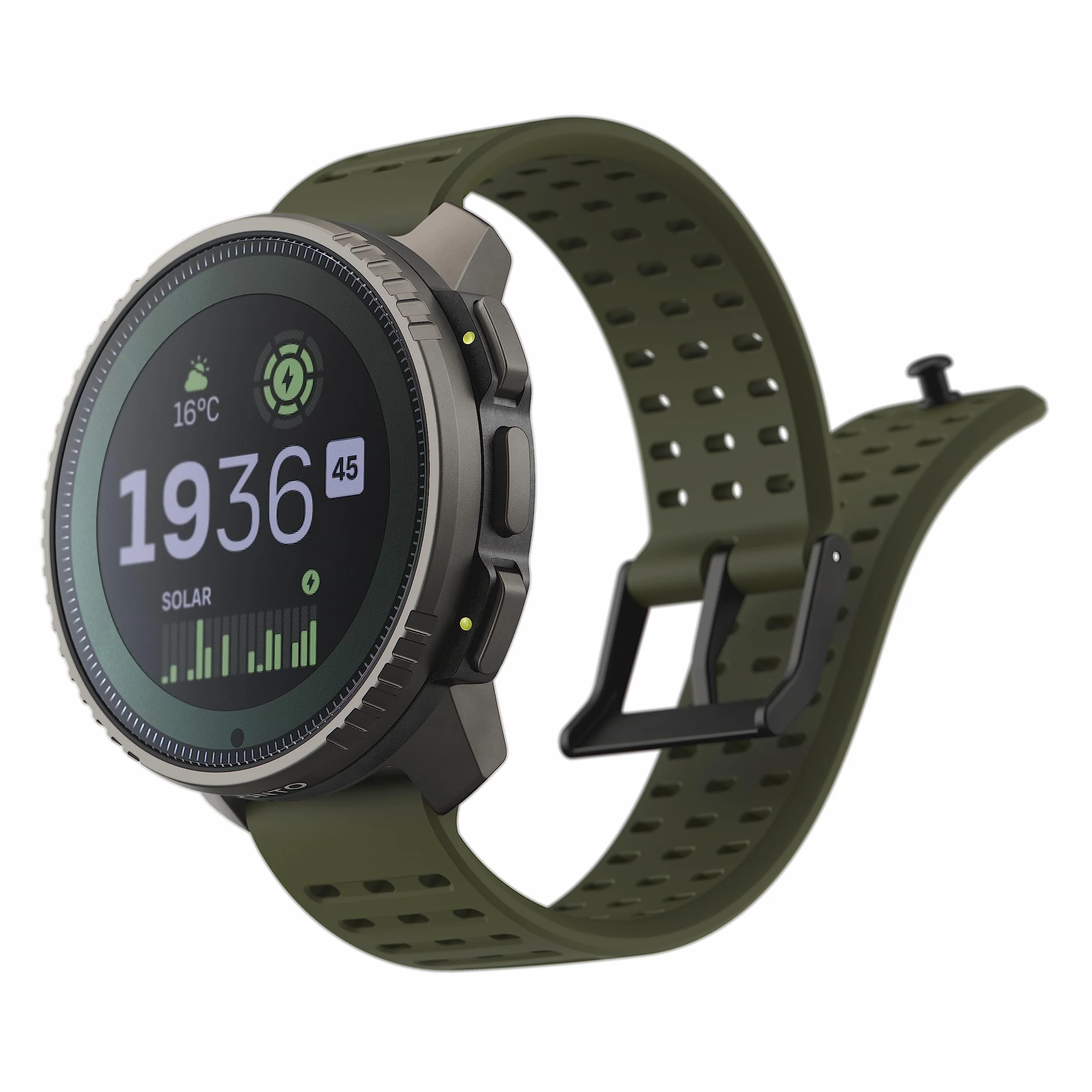 SUUNTO Vertical – Przygodowy zegarek GPS, monitor aktywności, dwupasmowy GNSS i mapy offline, obsługa ponad 95 dyscyplin sportowych, wskaźniki treningowe i analiza regeneracji.