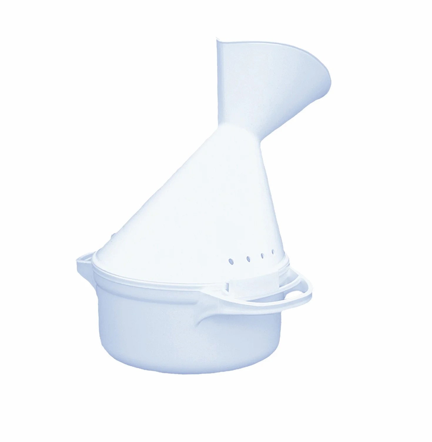 Dr. Junghans Medical 50030 inhalator, tworzywo sztuczne, białe, 2-częściowy