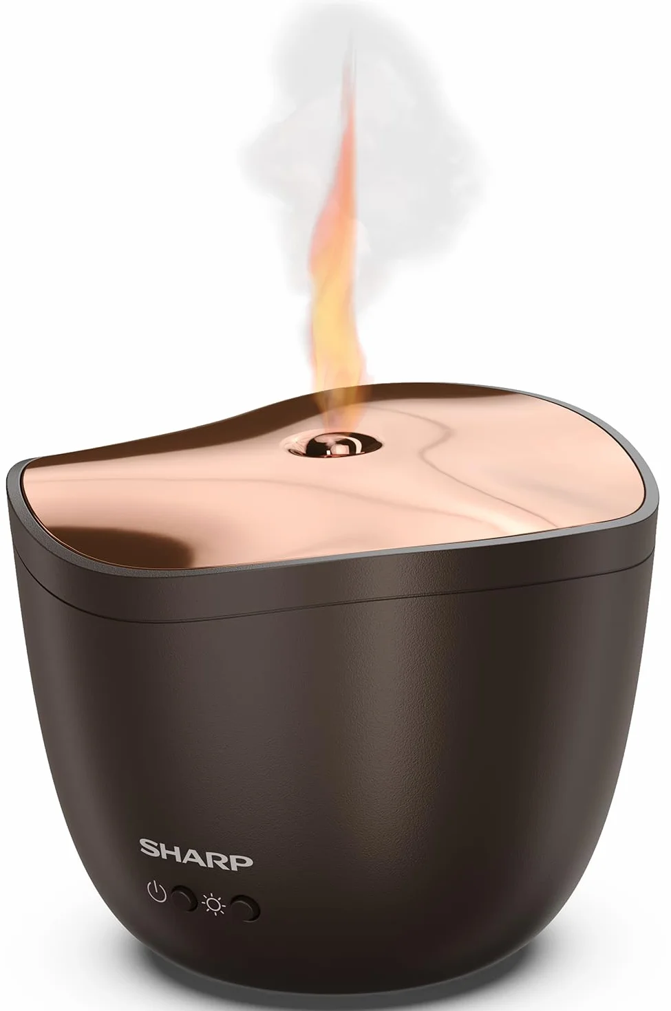 Sharp Ultrasonic DF-A1E-T Dyfuzor Olejków Zapachowych, Czarny/Złoty, 200 ml