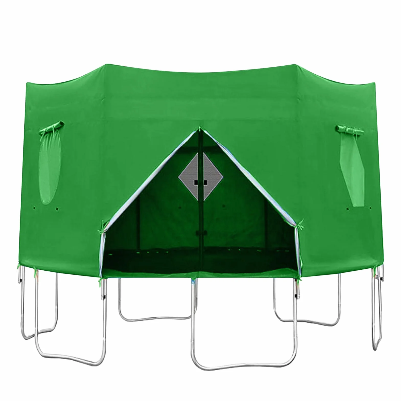 Zadaszenie Do Trampoliny Ochrona UV 1.8m 2.3.7m 4 Słupki