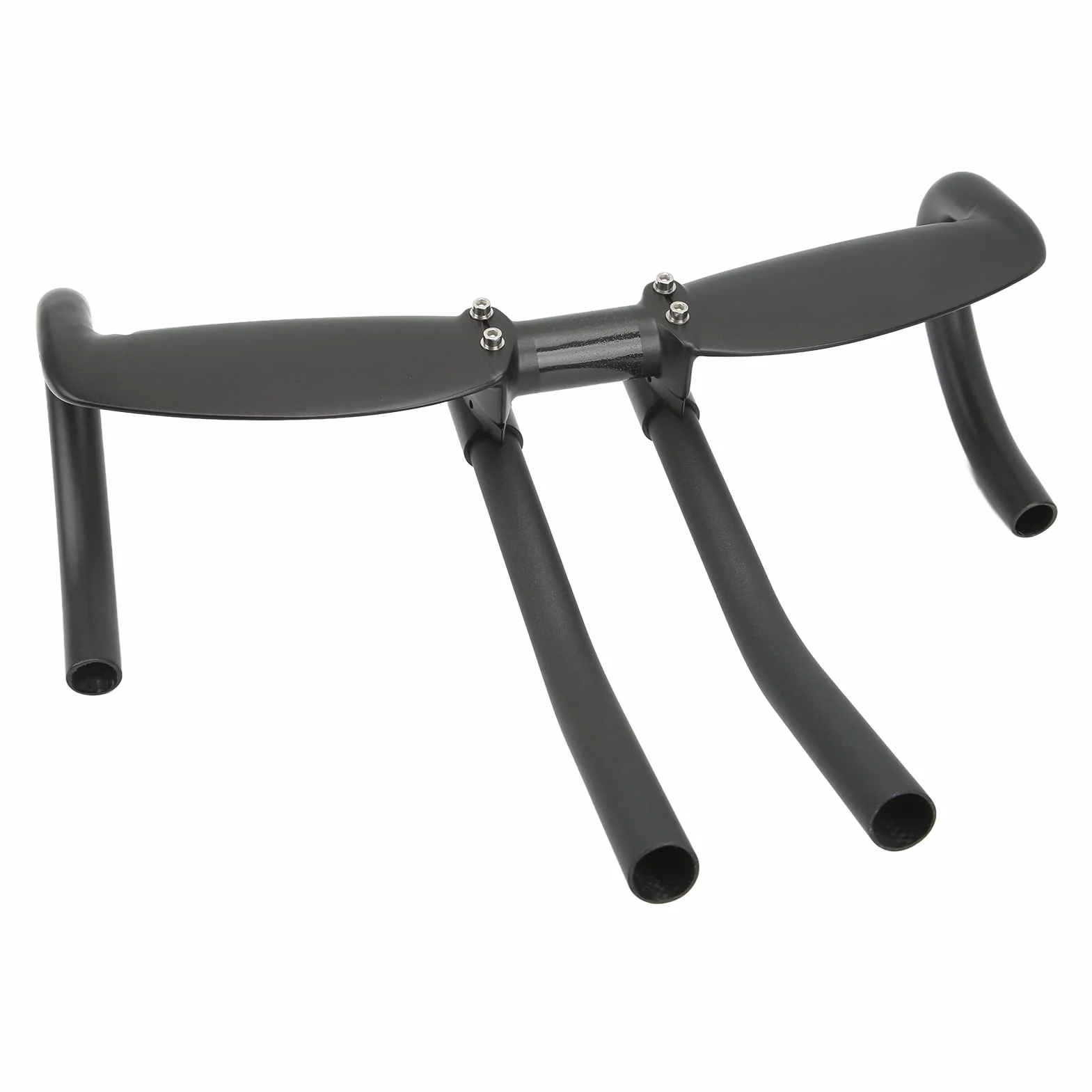 Carbon Fiber Handlebar 31.8mm | 440mm Ergonomic & Secure - Grip Design for Mountain/Road Rides | Lightweight Upgrade with Installation Kit