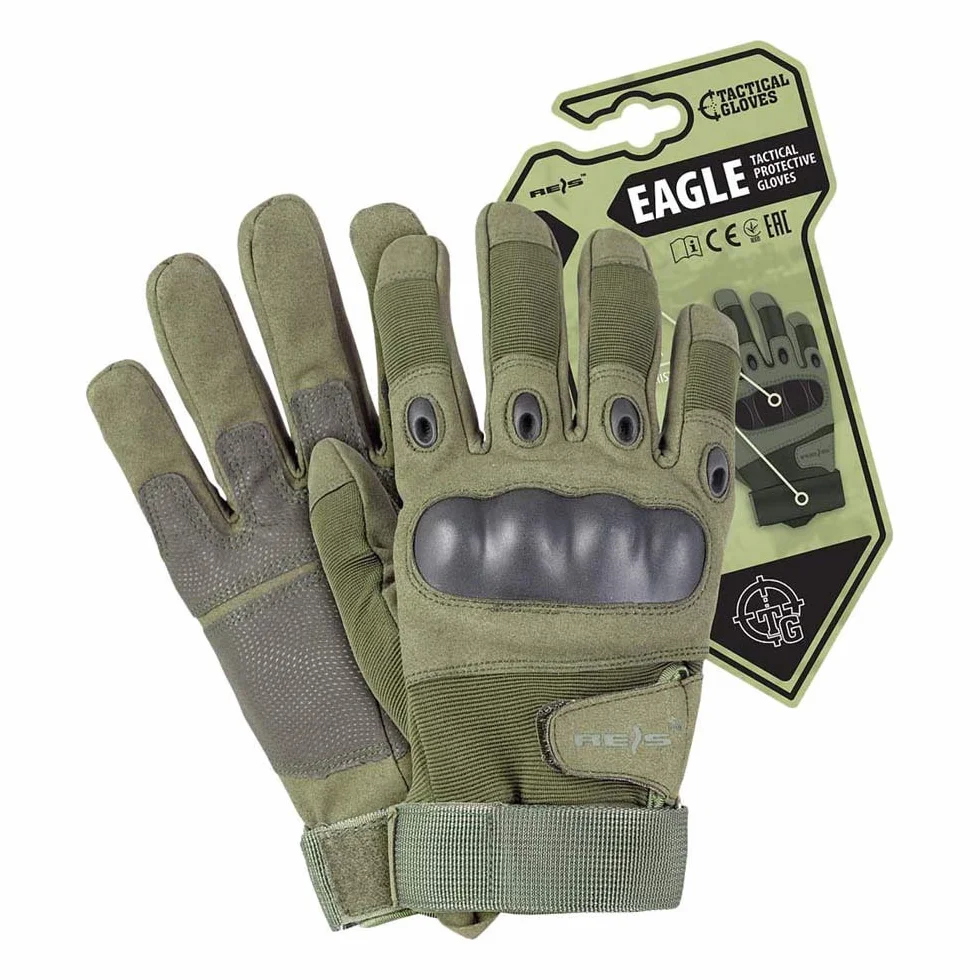 Reis Rtc-Eagle_Zxl rękawice taktyczne, zielone, rozmiar XL, 1 para