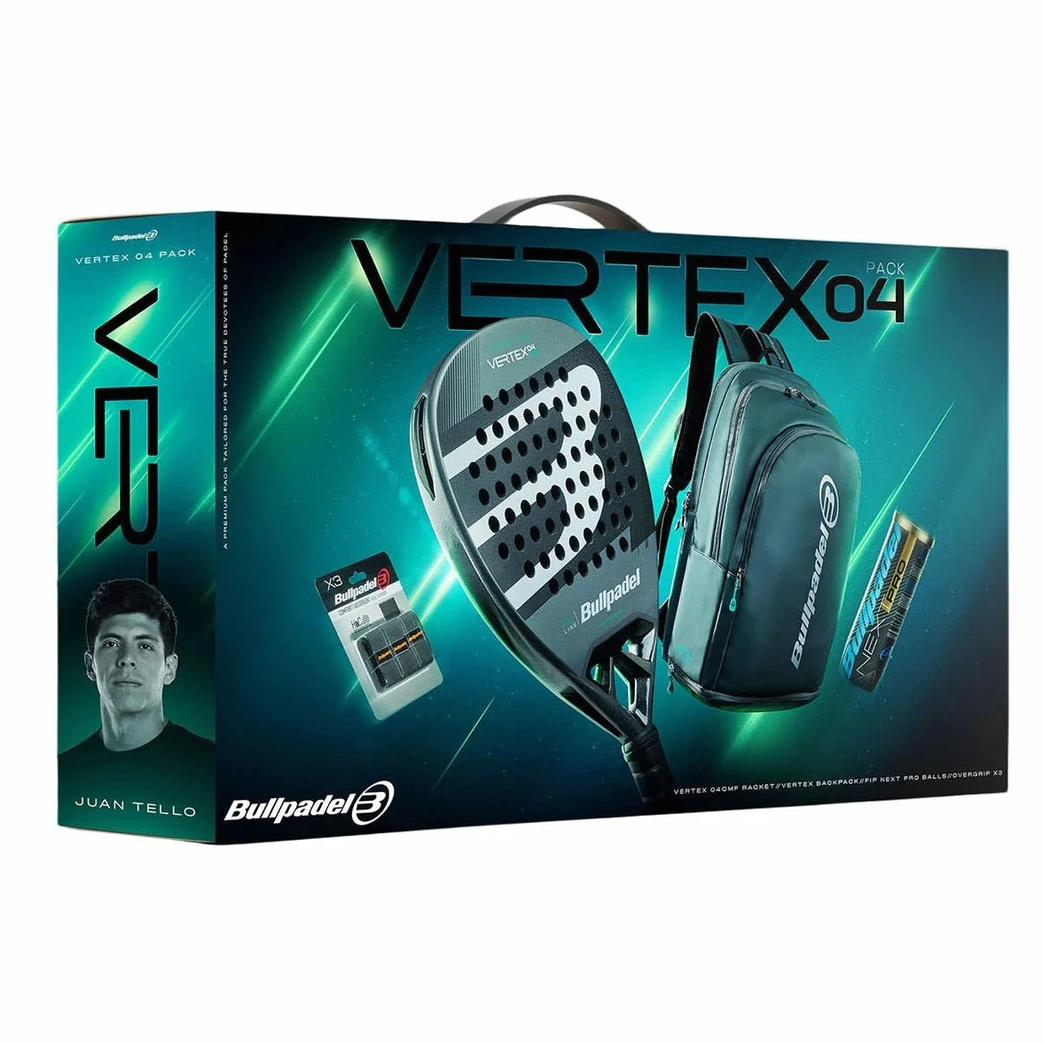 Bullpadel Vertex 04 Comfort Zestaw
